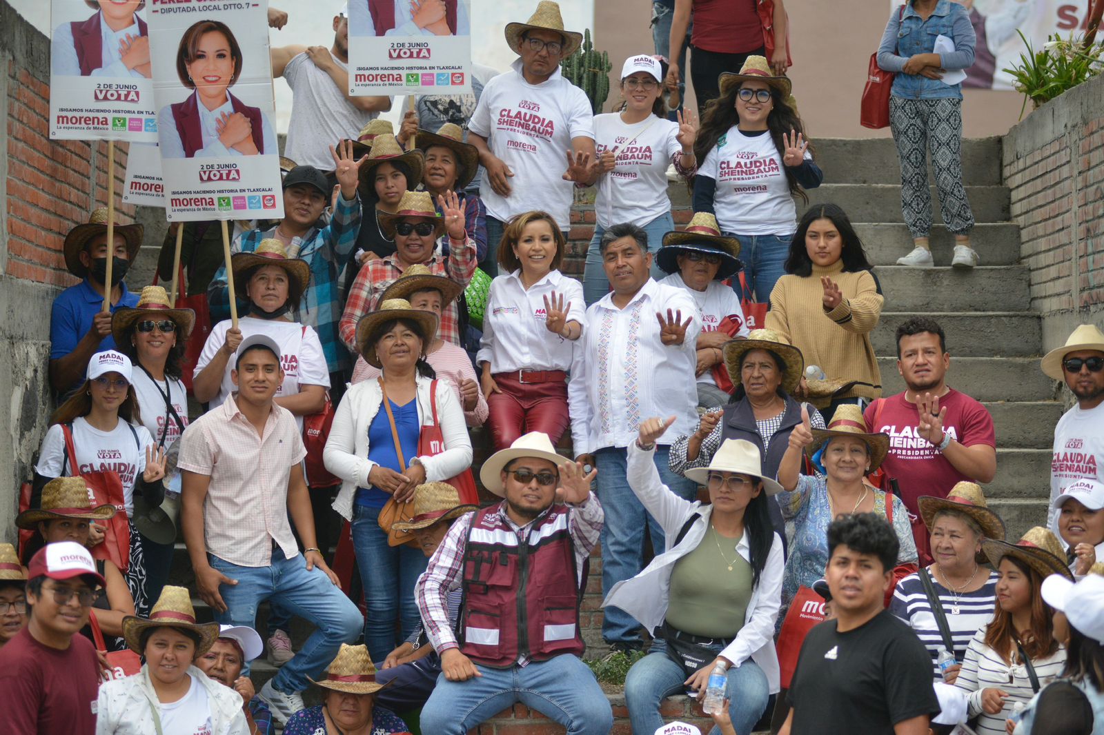 En intensas caminatas acumula Madaí Pérez Carrillo mayor simpatía rumbo al Congreso del Estado